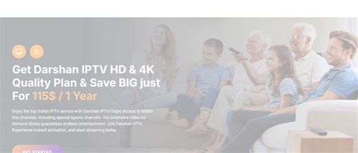 About Best Indian IPTV Subscription in USA - Darshan IPTV