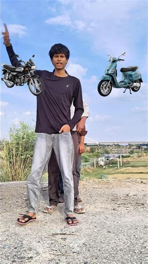 Splendor Vs Scooty Challenge @dtboy27 #splendor #scooty #viralshort