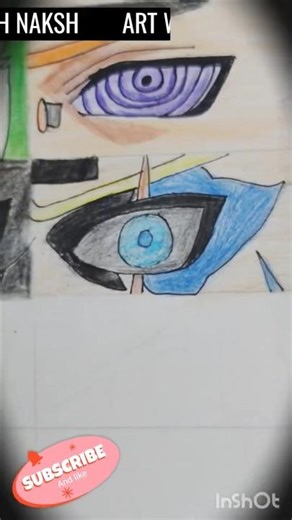 Eyes Drawing Challenge 12/21✨✨ |Boruto jougan