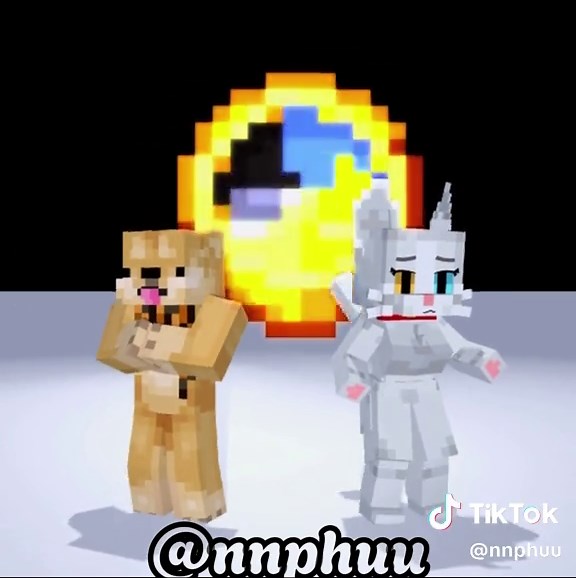 Time Paradox Animation in Minecraft Memes