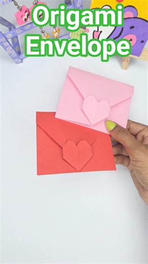 Cute DIY Money Envelope Gift 💌 | Easy Origami Heart Envelope in 2 Minutes