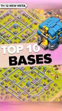 TOP 10 INSANE TH12 BASES 2026