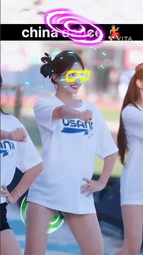 Korean Baseball Cheerleader's Energetic K-Pop Dance💃 Performance USANA #korea #grill #viral #dance