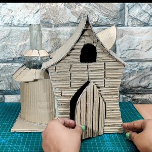42K views · 1.4K reactions | Best cardboard house making idea using waste meterial | 3 minutes diy | Facebook