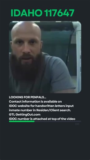 Idaho Inmate penpal on Instagram: "Anthony Robert Bonilla IDOC : 117647 Age: 42. 💌 GTL GettingOut app : Idaho State Correctional Center. Offences : Possession of a Controlled Substance with the Intent to Deliver & Weapon-Unlawful Possession by Convicted Felon #inmate #idaho #felon #gtl #inmatelove #penpal #penpalcommunity #penpalneeded #penpalletters #newfriends #newfriendships #penpalwanted #tiktok #letter #writeaprisoner #reels"