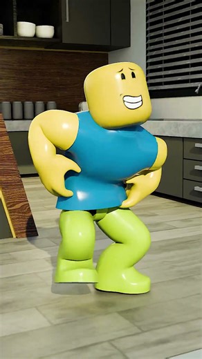 Noob Tries to Eat Dry Noodles in Roblox Brookhaven #roblox #robloxanimation