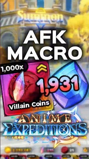 *BEST* AFK MACRO for Anime Expeditions (TUTORIAL!) #roblox #anime