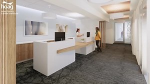 Scheduled to open in early 2023, Hoag is building a cancer center for the future of advanced cancer therapy and research. This 34,000 square foot renovation project will centralize physician specialists, Hoag’s advanced therapies and technology, support services and more, allowing for continued collaboration between clinicians and cancer specialists. #HoagPride | Hoag