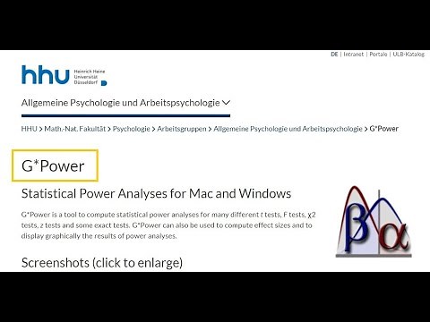 Instalar G*Power en Windows