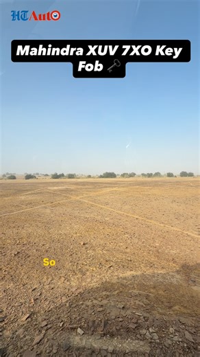 Mahindra XUV 7XO key fob and all its functions! | HT Auto