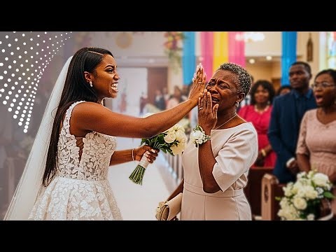 The Bride Slapped A Server At Her Own Wedding Unaware She's Her Mother In-Law #africanfolktales