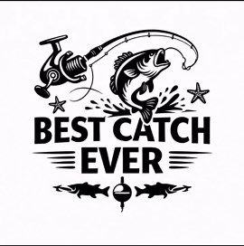 Bass Fishing Logo: Bass-ically the Graphic - Etsy