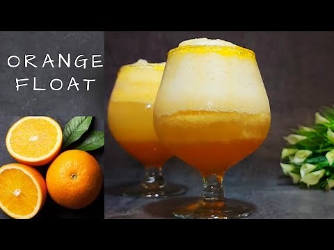 Orange Float Recipe | Easy & Quick Orange Fantasy