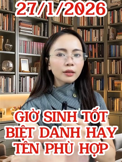 Tên Hay Cho Bé Sinh Ngày 27/1/2026 Theo Thần Số Học