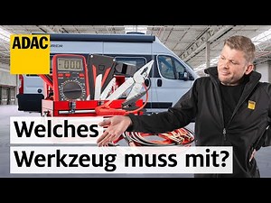 Unverzichtbar im Wohnmobil: Diese 5 Werkzeuge können Deinen Campingurlaub retten | ADAC & PiNCAMP