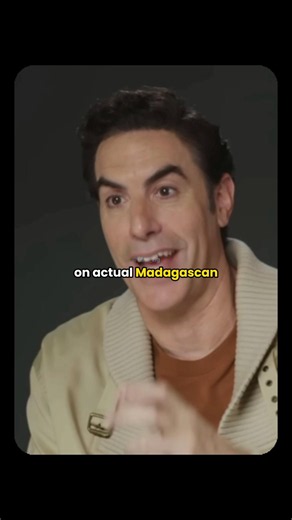 Sacha Baron Cohen on King Julien!