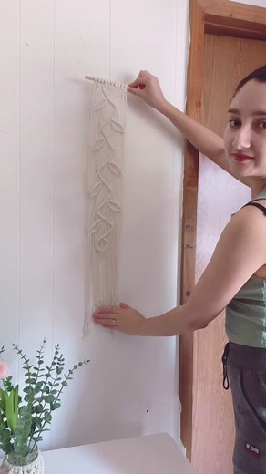 Tapiz para principiantes🫶🥰 ##macrame #macrametutorial #diymacrame #macrameprincipiantes #diyproject #macrameproject #tapizmacrame