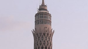 Cairo Tower Free-standing Concrete Tower Cairo Stock Footage Video (100% Royalty-free) 3464765061 | Shutterstock