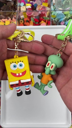 SpongeBob SquarePants-Themed Keychains Showcase