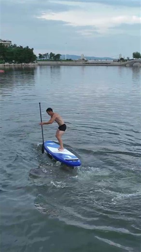 I Paddled at FULL POWER Until My Arms Gave Out (Solo SUP) 🔥 #sup #paddleboard