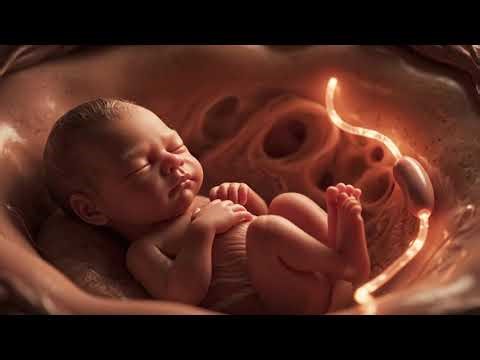 Baby Movements Inside the Womb | 3D Fetal Development Animation