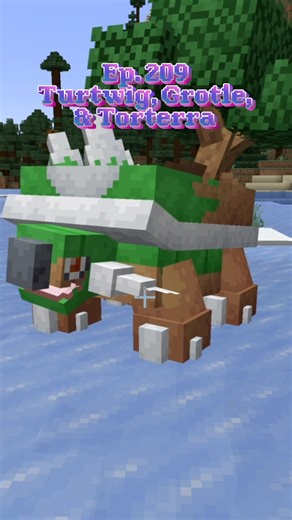 How to Catch Turtwig, Grotle, & Torterra in Cobblemon! #cobblemon #minecraft #pokemon #gaming