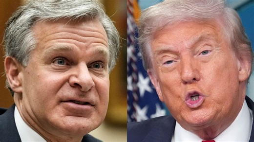 ‘Shouldn’t surprise anyone’: Trump now focuses on Christopher Wray