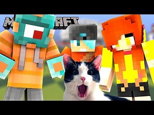 CHAD'S CAT JOINS OUR BED WARS VIDEO! | Bed Wars w/ Gamer Chad & Dollastic! | MicroGuardian