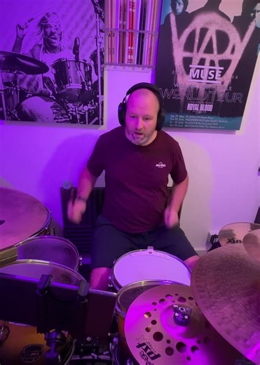 Poison – Alice Cooper | Drum Cover (Shorts)