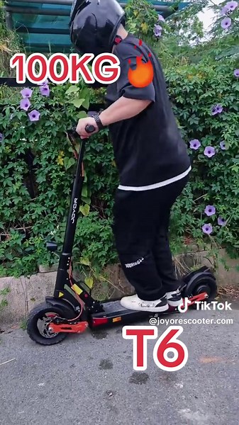 100KG Stress Test: Joyor E-Scooter Suspension Performance