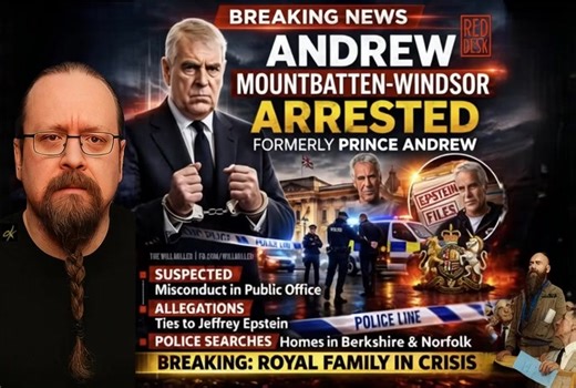 🟥 RED DESK SPECIAL REPORT THE ARREST AND RELEASE OF ANDREW MOUNTBATTEN‑WINDSOR A Full, Extended Breaking‑News Broadcast [Red Desk intro sting. Lights flare red. The studio hums with urgency.] Good evening. This is a Red Desk Special Report, and tonight we are covering a story that has shaken the United Kingdom, rattled the monarchy, and sent shockwaves across the world. In a development that would have been unthinkable just a few years ago, Andrew Mountbatten‑Windsor — formerly Prince Andrew — 