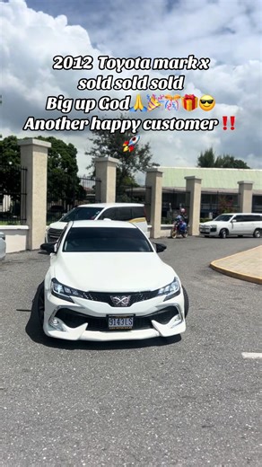 2012 Toyota mark x sold sold sold Big up God🙏🎉🎊🎁😎 Another happy customer ‼️🚀#zackmotorsales #fyp #viralvideo #viral #fypシ