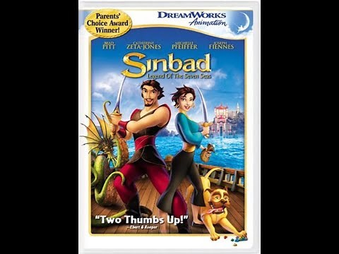 Opening to Sinbad Legend of the Seven Seas 2003 Disney DVD