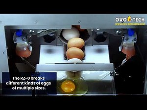 Egg breaker with yolks/whites separation - RZ-0 by OVO-TECH