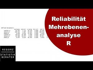 R: Reliability Multilevel analysis (Linear Mixed Effects Model)