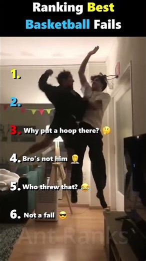 Ranking Best Basketball Fails 🏀