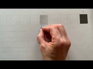Drawing Instruction - Value Scale Part 3