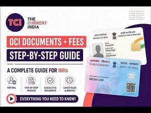 OCI Card Application Explained (2026) | Documents, Fees & Step-by-Step Process