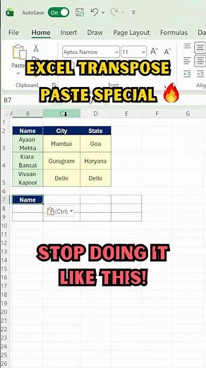 99% Users Don’t Know This Excel Trick | Excel Tips and Tricks #exceltraining #exceltutorial #viral