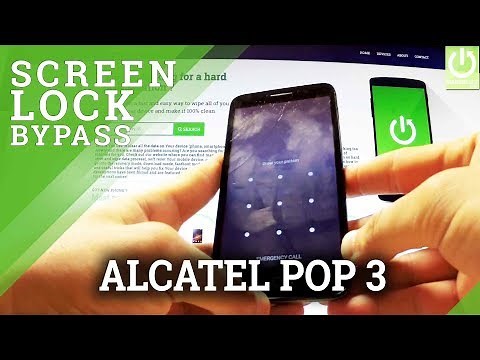 Hard Reset ALCATEL OneTouch Pop 3 - Bypass Pattern Lock / Format Android