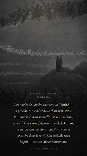 Paradis, Chant XIV · Le Ciel de Mars — Divine Comédie