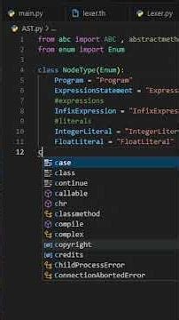 قررت اعمل لغة برمجة part2