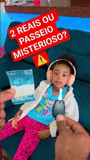 2 REAIS OU UM PASSEIO MISTERIOSO? #shorts