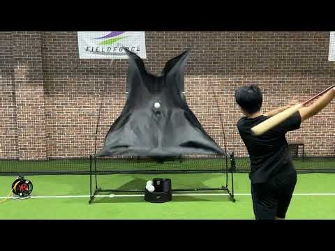 Endless Batting Practice—No Ball Pickup Required! │ Auto-Return Set for Softball