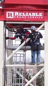 2.3K views · 1.3K reactions | Somebody has to be the baddest #falltech #safetyharness #fallprotection | Under Construction Photography | Facebook