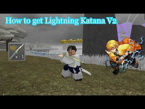How to get Lightning Katana + Showcase in Legends Rewritten