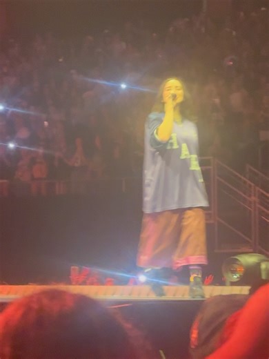 Courtney Ann Bright on Instagram: "Billie Eilish concert was a blast 💗🙌 She put on an amazing show 😍💗🔥"