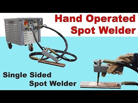 Hand Operated Spot Welder | Single Side Hand Spot Welding Machine