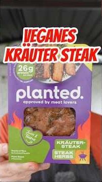 planted.: Kräuter Steak 🥩 🌱 #summerofgoals