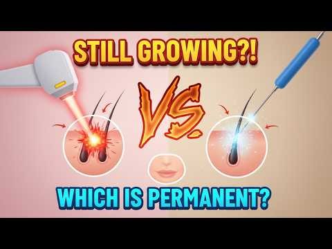 Electrolysis vs Laser: The TRUTH About Permanent Hair Removal